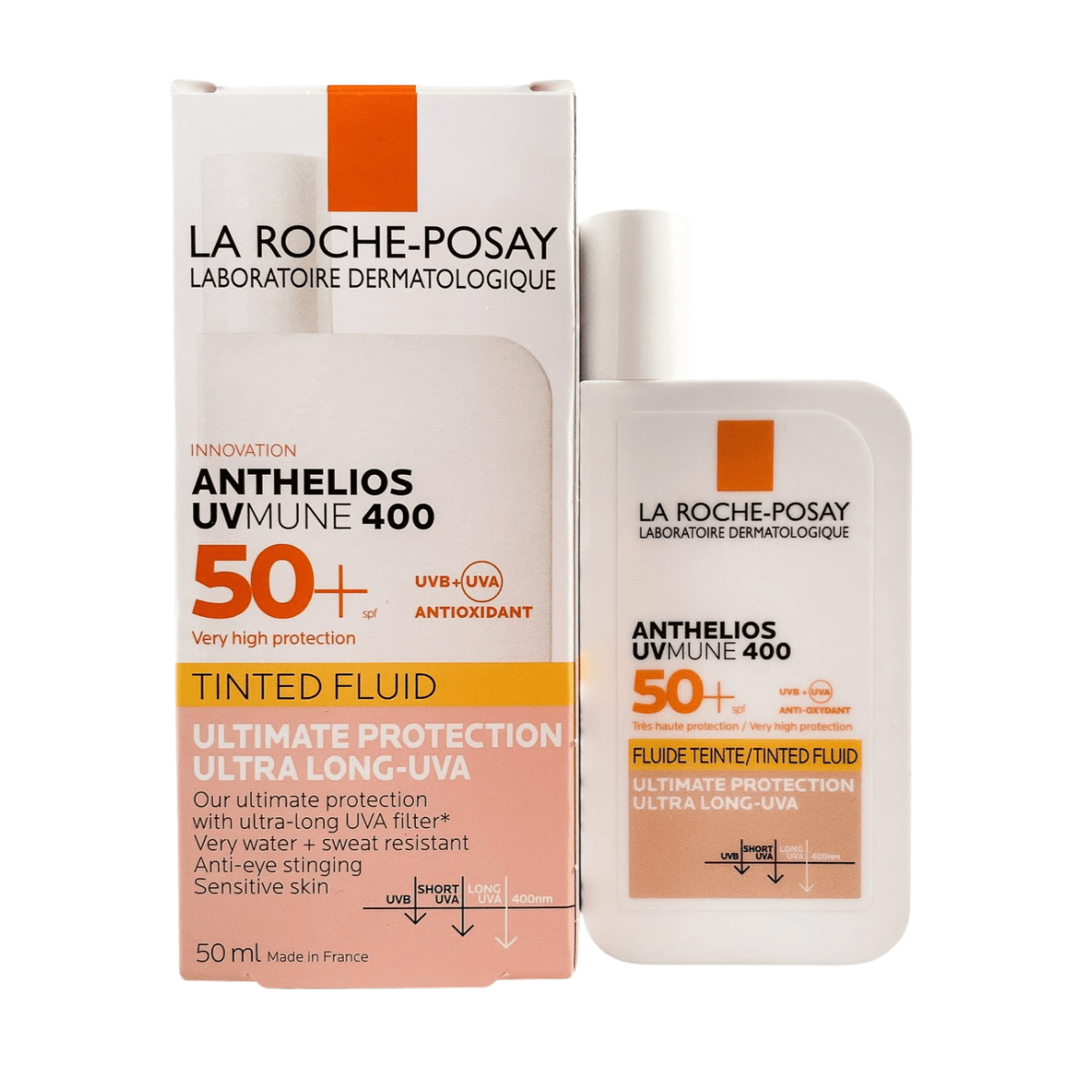 La Roche-Posay Anthelios Uvmune 400 Invisible Tinted Fluid Spf50 50ml